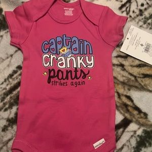Onesie 0-3 months brand new with tags looking to get rid of
